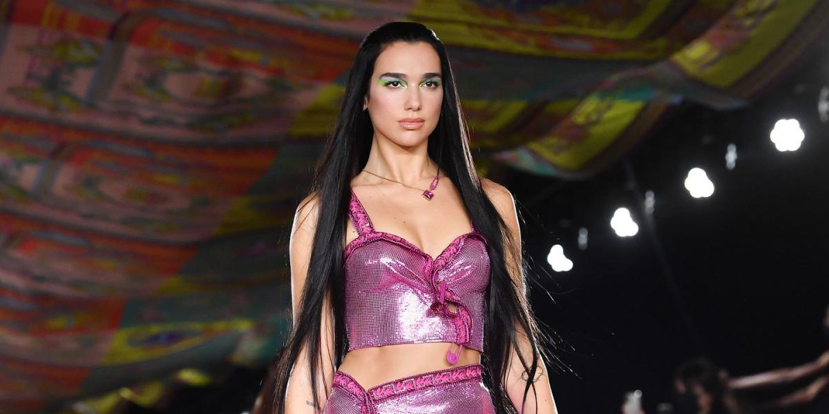 MFW: Dua Lipa makes her runway debut at Versace show - Times of India