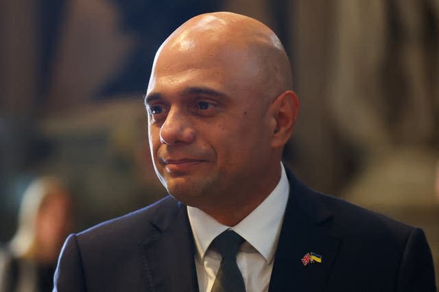 Health Secretary Sajid Javid