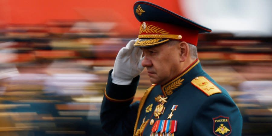 Russian Defense Minister Sergei Shoigu