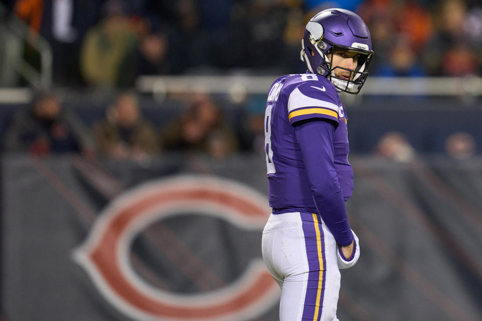 Quarterback Kirk Cousins and the Vikings are still in the playoff hunt. (Photo by Robin Alam/Icon Sportswire via Getty Images)