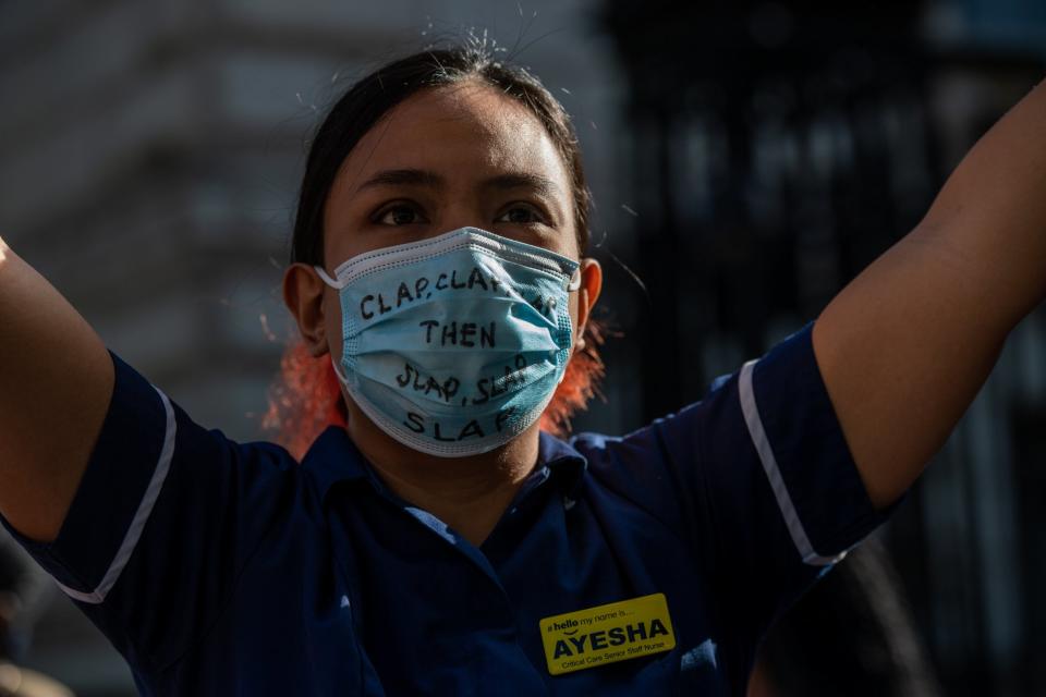 Nurses have been campaigning for pay increases in recent months (Getty Images)