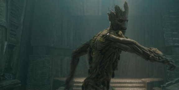 A scene from 'Guardians of the Galaxy.'