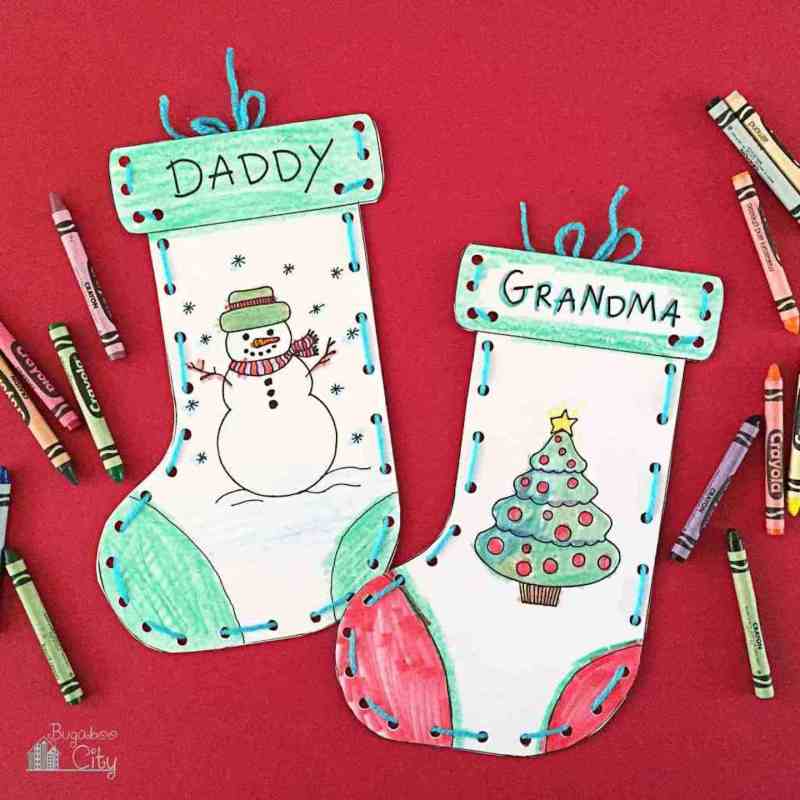 <p>Crafting Cheerfully</p><p>Head over to <a href="https://www.craftingcheerfully.com/kids-stocking-craft/?ref=pcrorganicgglunkwn&prid=pcseogglunkwnhttps://www.craftingcheerfully.com/kids-stocking-craft/?ref=pcrorganicgglunkwn&prid=pcseogglunkwn" rel="nofollow noopener" target="_blank" data-ylk="slk:Crafting Cheerfully;elm:context_link;itc:0;sec:content-canvas" class="link rapid-noclick-resp"><em>Crafting Cheerfull</em>y</a> to find stocking printouts that your loved ones can color in! They can make one for themselves and every member of their family.</p><p><strong>Related: <a href="https://parade.com/1140840/stephanieosmanski/christmas-day-scavenger-hunt/" rel="nofollow noopener" target="_blank" data-ylk="slk:Treat Your Kids to a Christmas Day Scavenger Hunt With These Holiday-Themed Directions and Ideas;elm:context_link;itc:0;sec:content-canvas" class="link rapid-noclick-resp">Treat Your Kids to a Christmas Day Scavenger Hunt With These Holiday-Themed Directions and Ideas</a></strong></p>