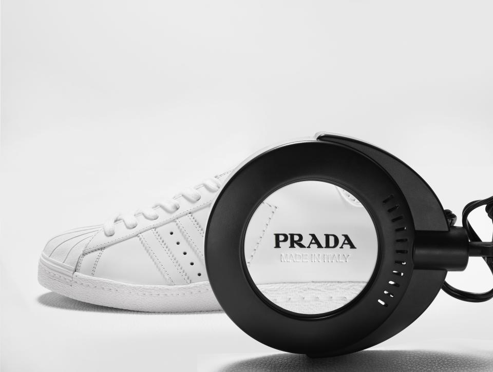 Prada's take on the Adidas Superstar