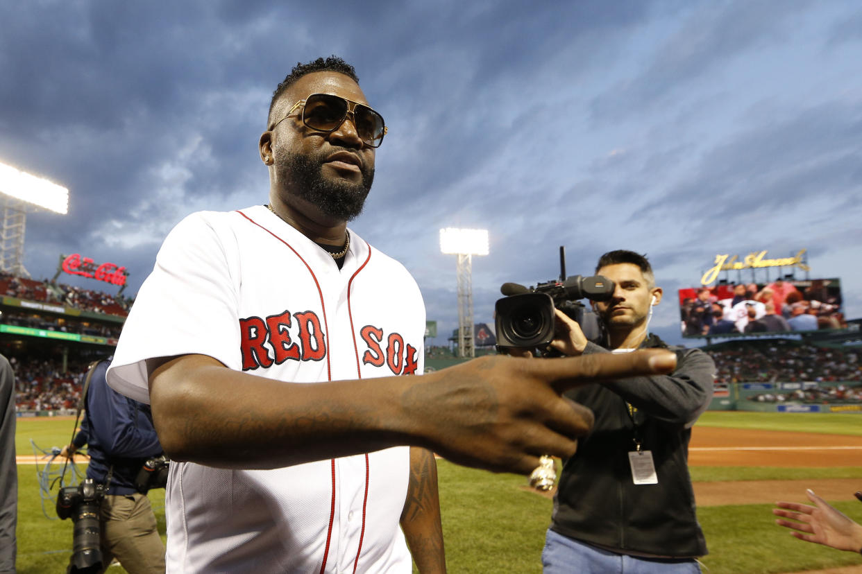 Just four months ago, David Ortiz was in a Dominican hospital with a gunshot wound. (Reuters)