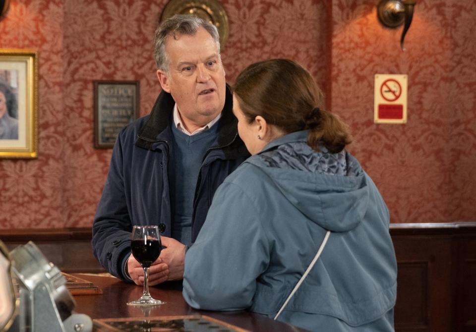 brian packham, mary , coronation street