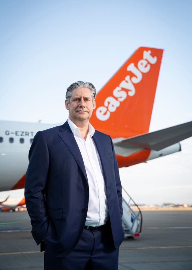 EasyJet boss Johan Lundgren