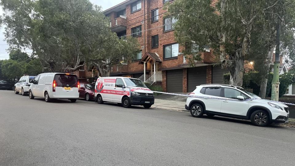 The man was arrested on Wednesday following the alleged stabbing of a woman at Randwick, in Sydney’s east. Picture: NCA NewsWire