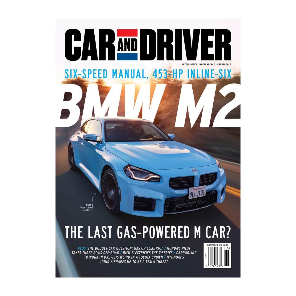 car and driver print magazine