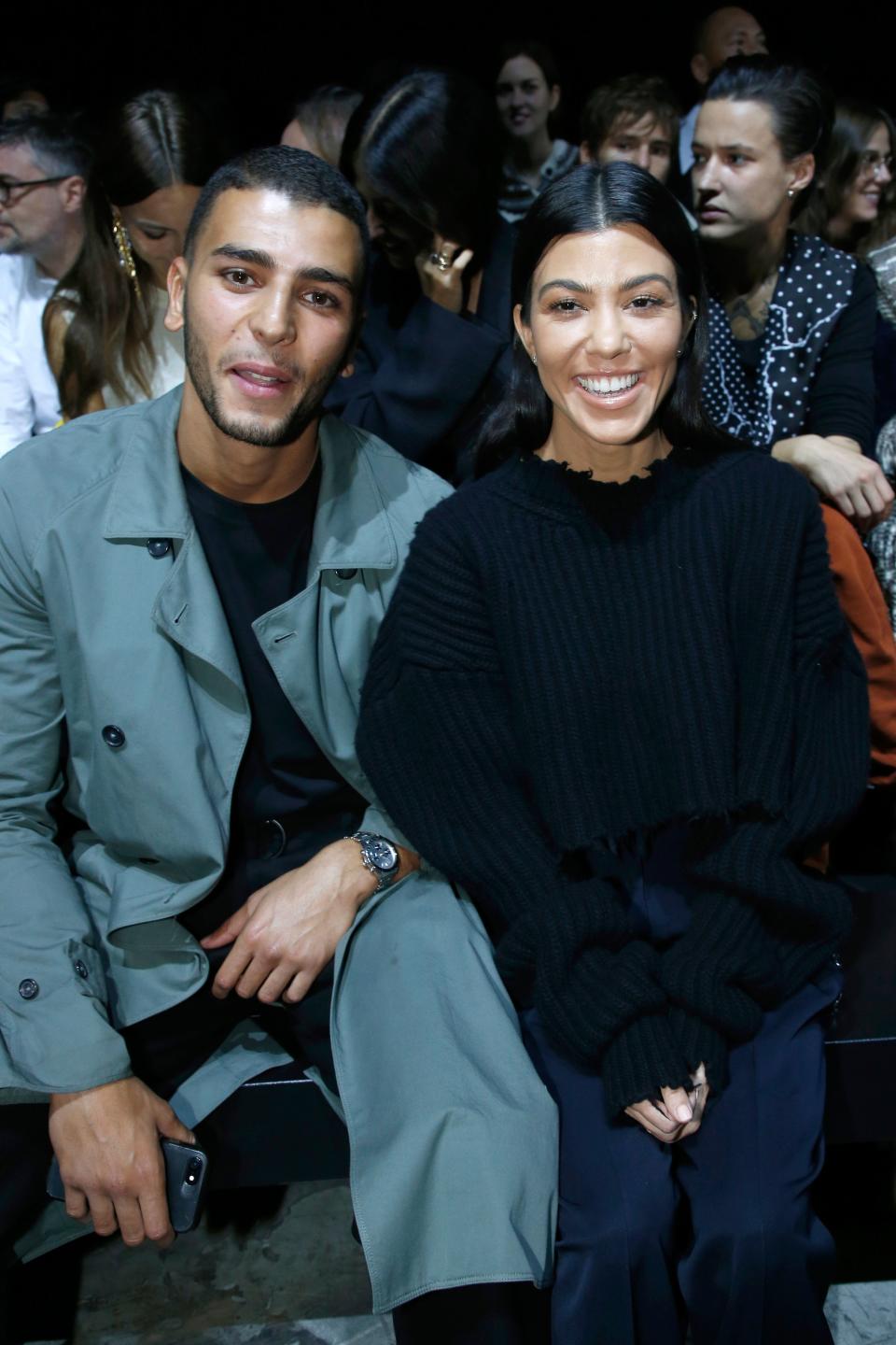 Kourtney Kardashian and younes Bendjima