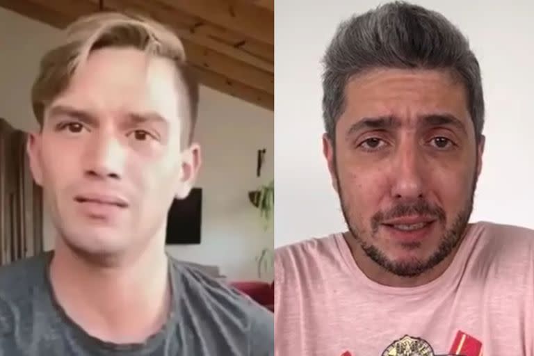 Lucas Benvenuto fue el joven que denunció a Jey Mammon por abusar sexualmente de él cuándo era menor de edad (Captura video)