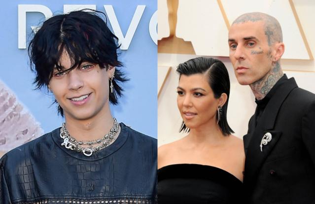 Travis Barker's Son Landon Gets Candid About Kourtney Kardashian's