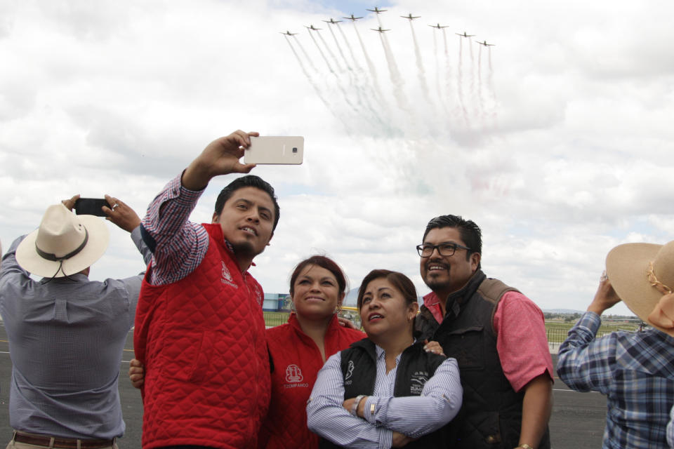 FOTOS: Así maravilló la Fuerza Aérea Mexicana desde el cielo