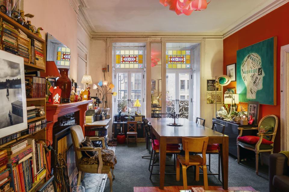 Former club girl and model Man-Laï’s residence is filled with decor elements that combine her Belgian and Chinese heritages, acquired over the nearly 40 years she’s lived in the Chelsea.