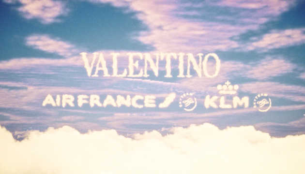 Valentino With Air France, KLM to Help Combat Travel Emissions