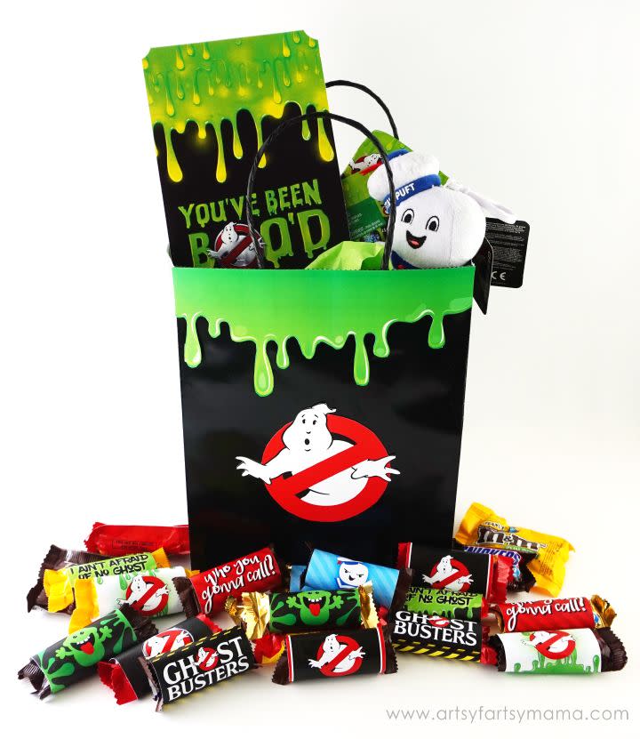 ghostbusters basket spooky basket ideas