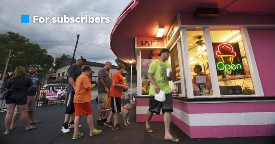 Punk's Ice Cream Shoppe in Baden, shown in this 2017 file photo, has been a local favorite since 1998.