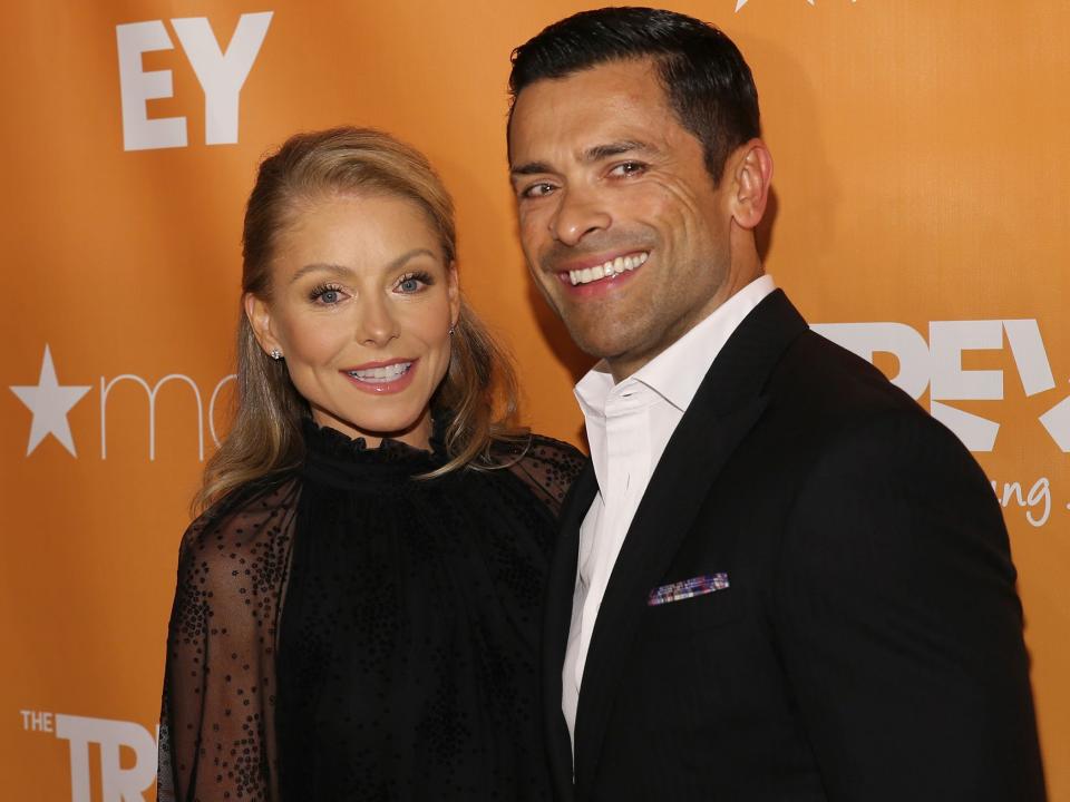 Kelly Ripa and Mark Consuelos in June 2019.