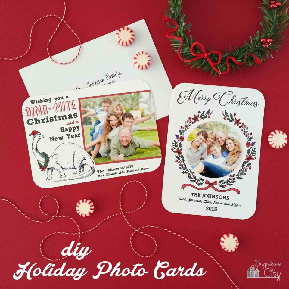 DIY Holiday Photo Card