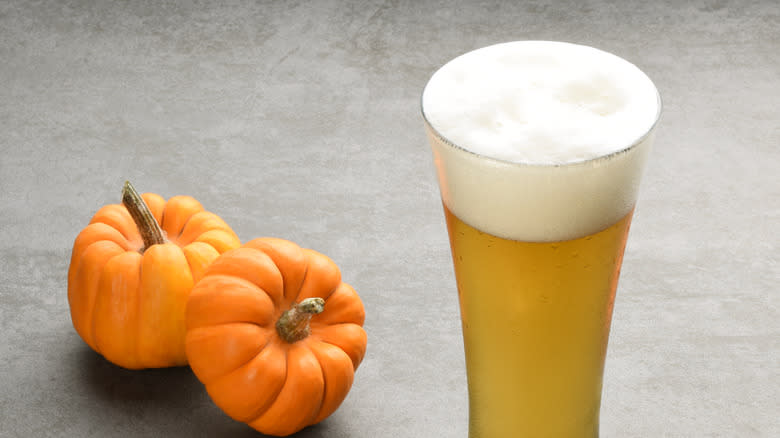 photo of pumpkin ale