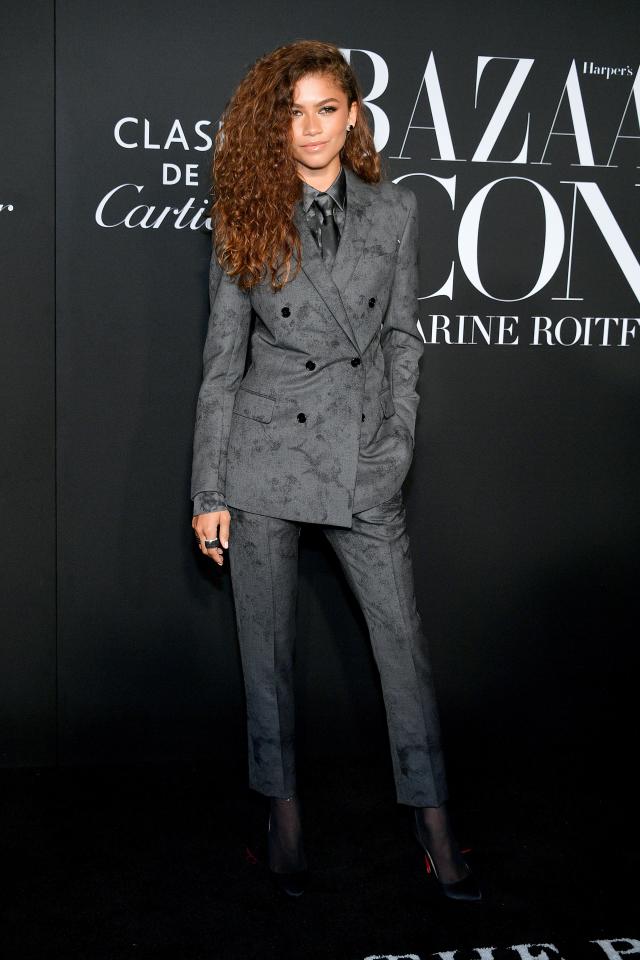 Zendaya Wore the Same Designer Suit as Michael B. Jordan