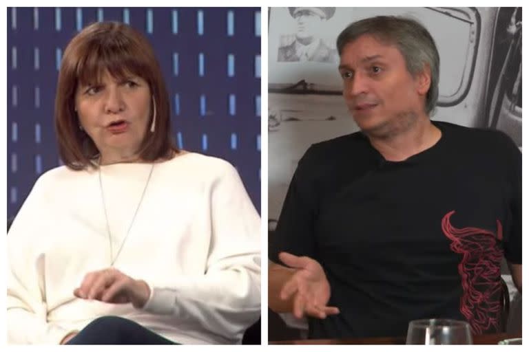 Patricia Bullrich cuestionó en duros términos a Máximo Kirchner.