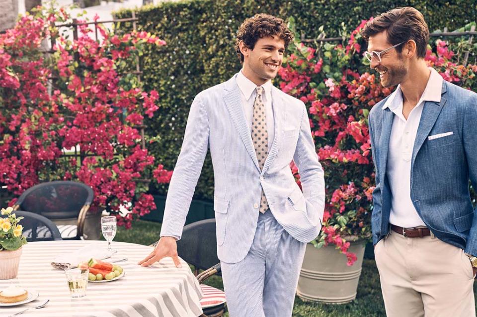 An image from a Brooks Brothers campaign. - Credit: Courtesy of The Aldo Group