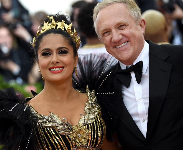 Are Salma Hayek and her wealthy French husband set to join 'l