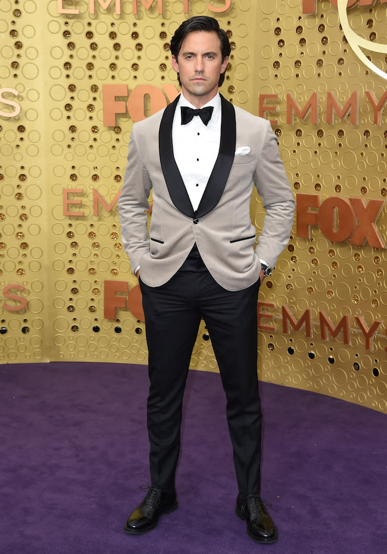 Milo Ventimiglia at the 2019 Emmy Awards