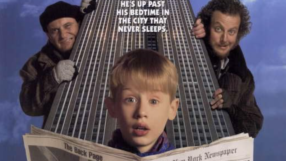 home alone 2 lost in new york movie poster