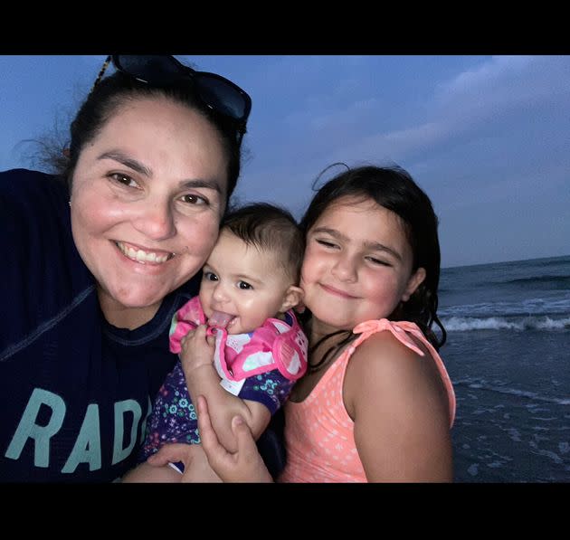 Ida Rodriguez of Massachusetts and her daughters