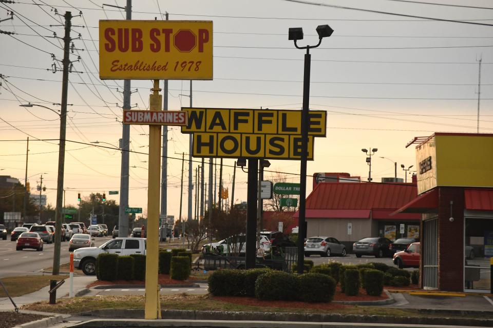 The Sub Stop Jan. 8, 2024 in Wilmington, N.C. Their menu has remained essentially unchanged for the past 37 years the restaurant was founded in 1978. KEN BLEVINS/STARNEWS