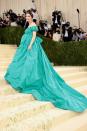 <p>Bee Carrozzini attends the 2021 Met Gala celebrating “In America: A Lexicon Of Fashion” at the Metropolitan Museum of Art in New York City on September 13, 2021.</p>