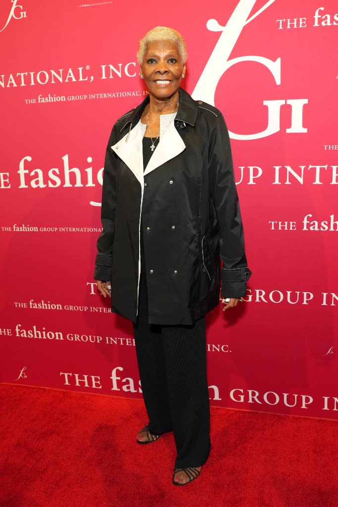 Dionne Warwick attends FGI’s 2022 Night of Stars Gala 2022 at Cipriani South Street in New York City on Oct. 13, 2022. - Credit: Patrick McMullan via Getty Image