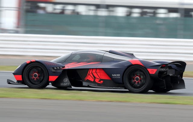 An Aston Martin Valkyrie