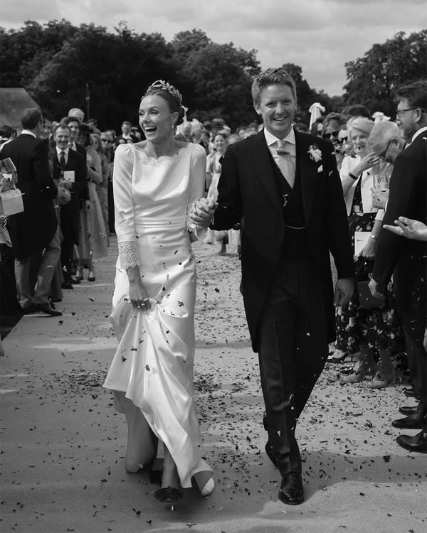  Hugh Grosvenor y su flamante esposa