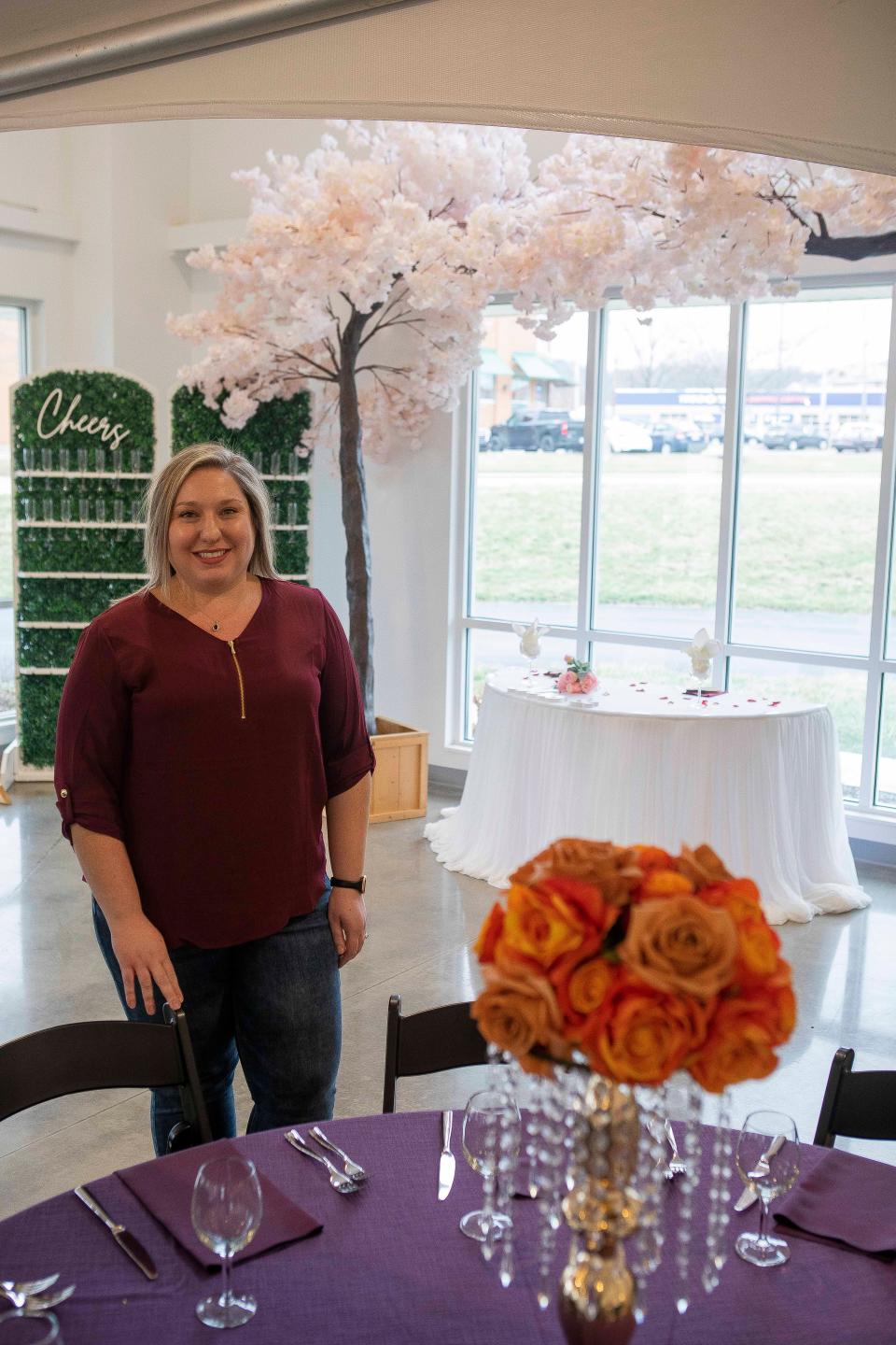 Colleen Cook, General Manager at Party Plus, inside Party Plus on Jan. 18, 2023 in Lancaster, Ohio.