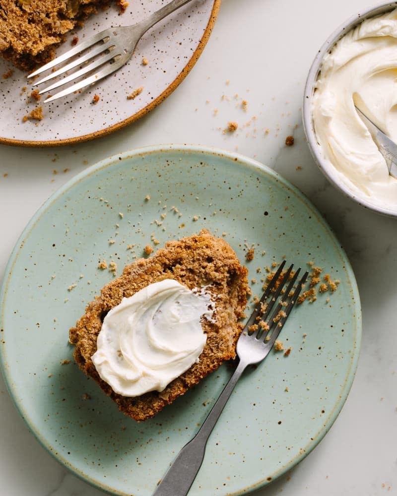 Cinnamon Streusel Apple Bread