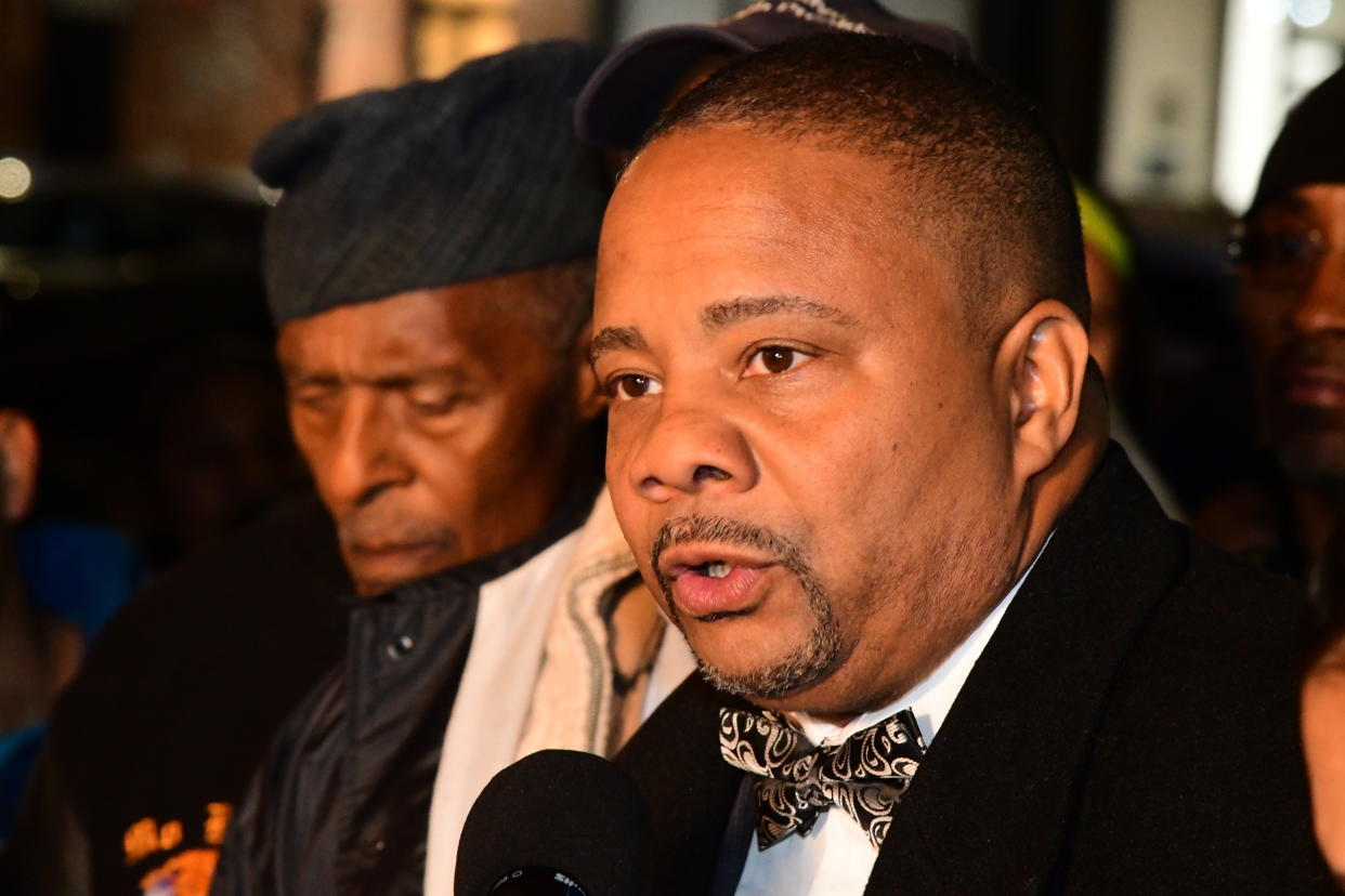 Jesse Hamilton, a member of the New York State Senate, allegedly had the police called on him by a woman who said he should not be opposing President Trump. (Photo: Andy Katz/Pacific Press/LightRocket via Getty Images)