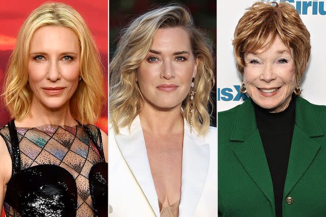 <p>Noam Galai/Getty Images; Mike Marsland/WireImage; Cindy Ord/Getty Images </p> Cate Blanchett, Kate Winslet, and Shirley MacLaine