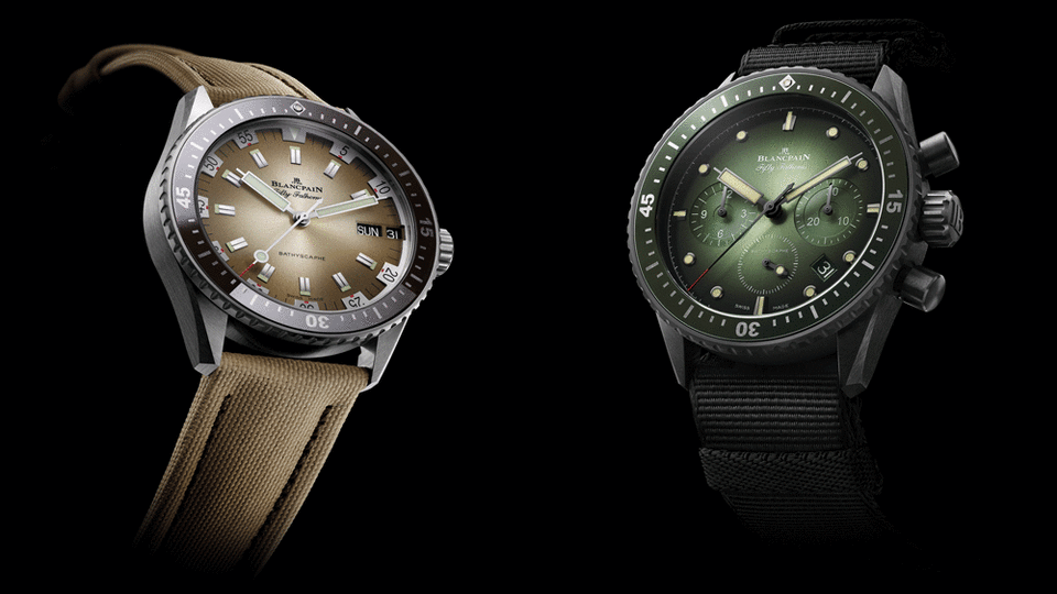 Blancpain Fifty Fathoms Bathyscape Ceramic Watches - Credit: Courtesy of Blancpain