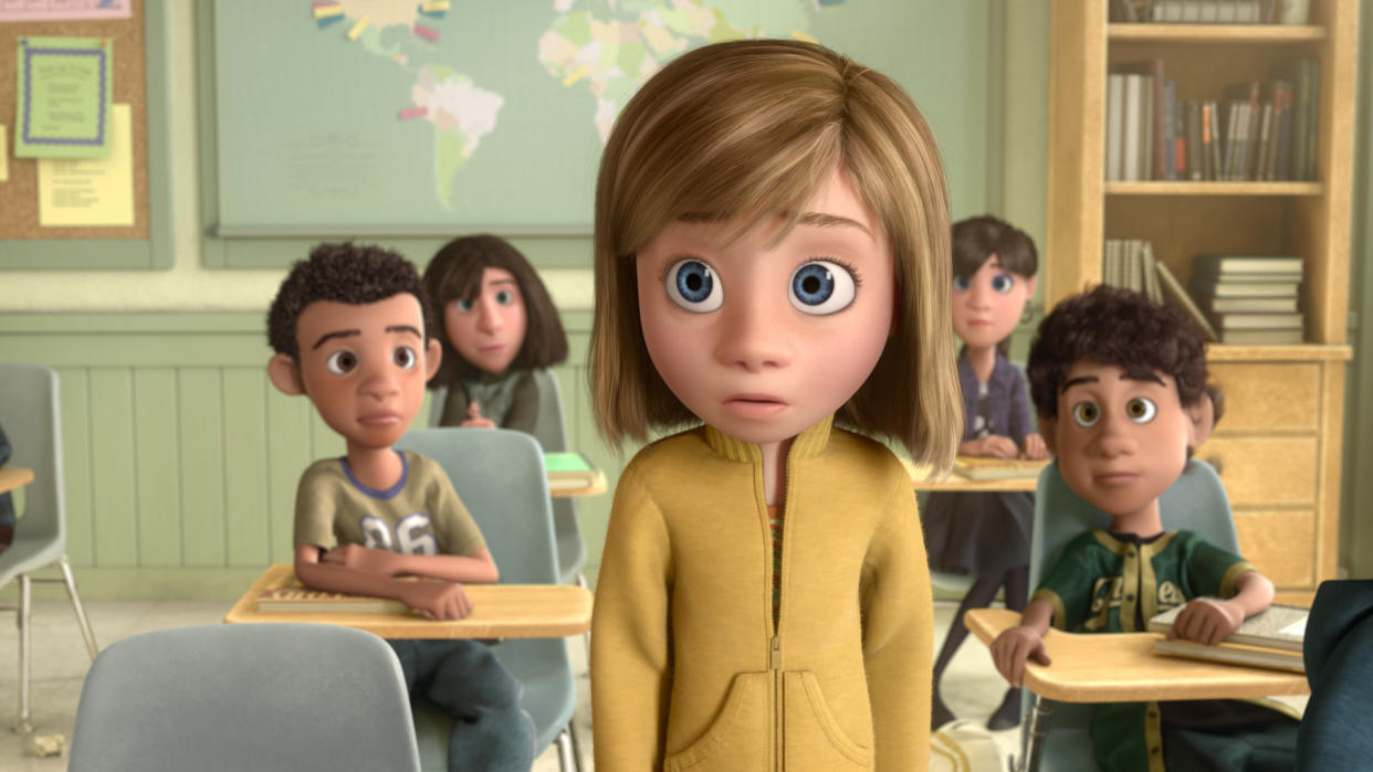'Inside Out' heroine Riley (voiced by Kaitlyn Dias) in the hit 2015 Pixar film (Walt Disney Studios Motion Pictures/Courtesy Everett Collection)