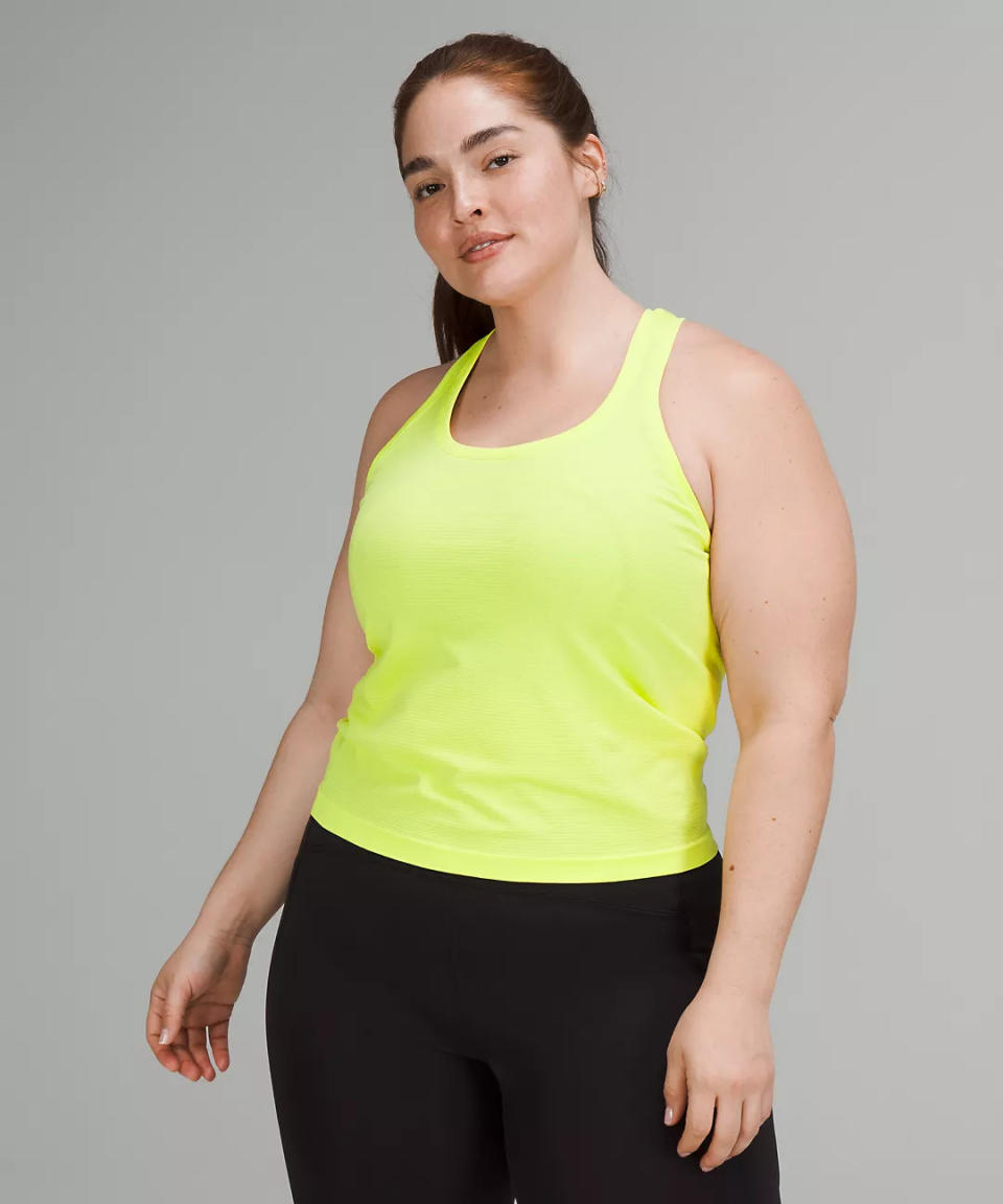 Swiftly Tech Racerback Tank Top 2.0. (Photo via Lululemon)