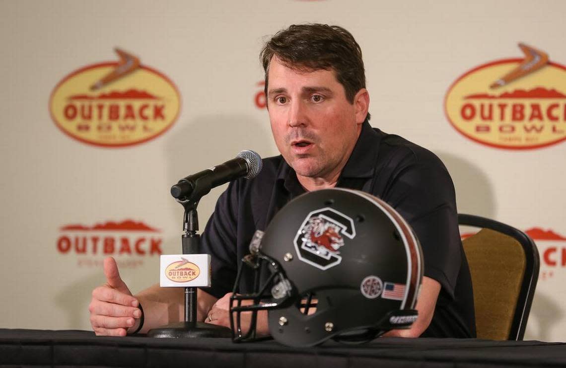 Will Muschamp’s best season at South Carolina was in Year 2, which ended with a win over Michigan in the Outback Bowl and a 9-4 record for the Gamecocks.