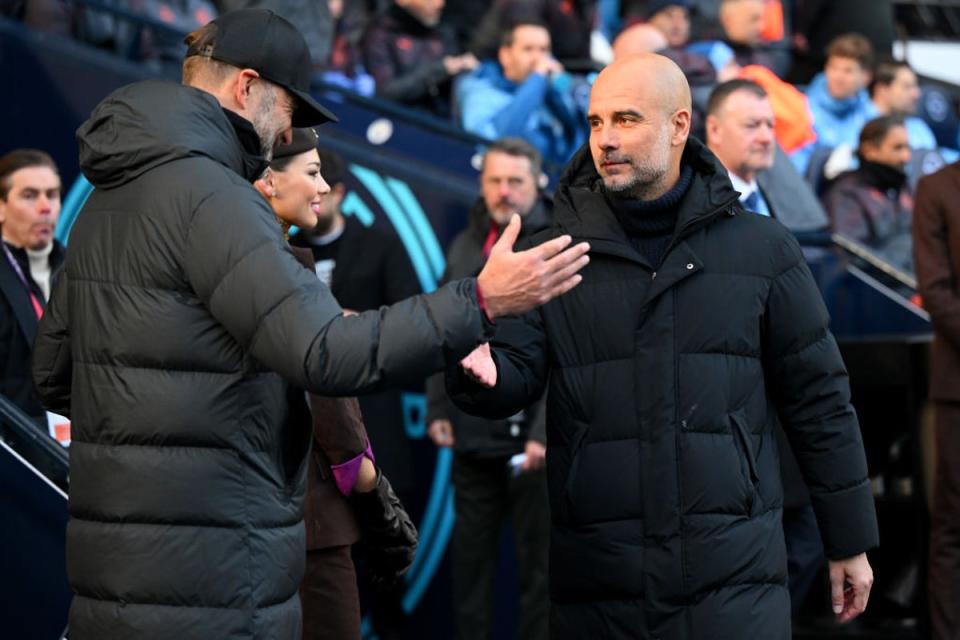 Klopp insists there are no losers in his rivalry with Guardiola (Getty Images)