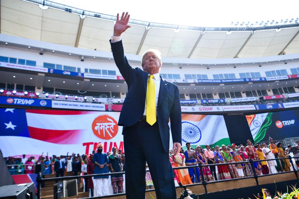 Donald Trump in India