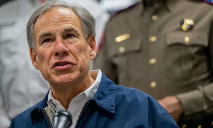 Texas Gov. Greg Abbott speaking