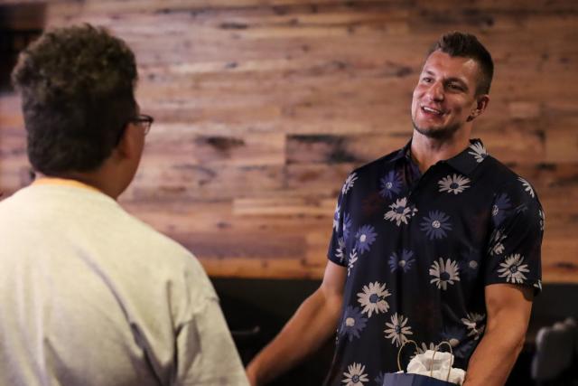 Rob Gronkowski grants a wish for Western Mass teen - The Boston Globe