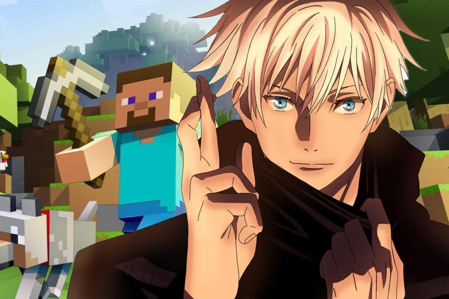 Fans creen Minecraft hace una inesperada referencia a Jujutsu Kaisen