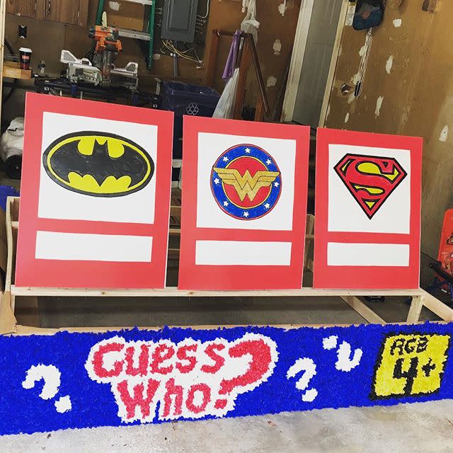 50) Superheroes Edition of Guess Who